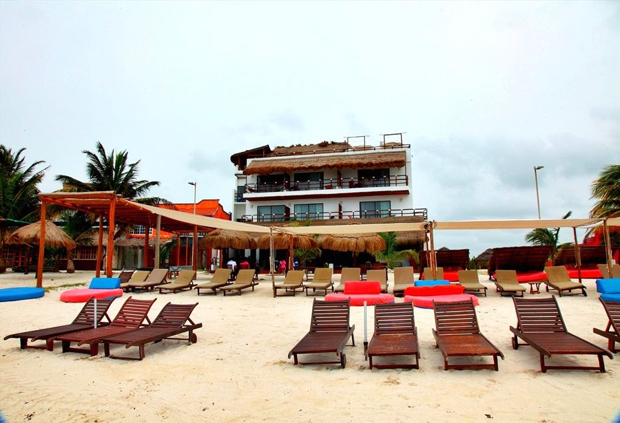 Quinto Sole Hotel Mahahual Luaran gambar